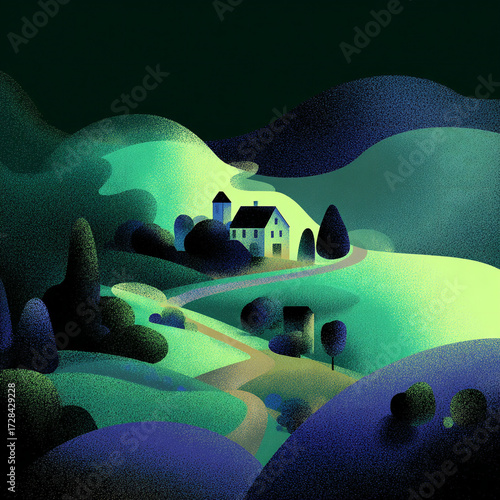 Hill - A gentle rise in the landscape