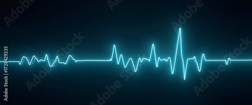 heart beat on monitor
