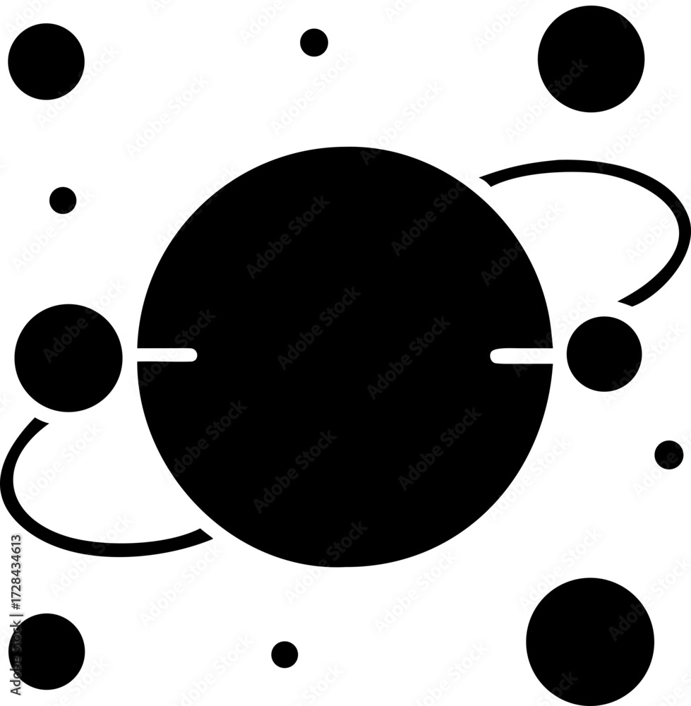 Obraz premium space icon