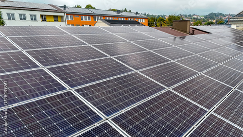 Photovoltaikanlage auf einem Dach