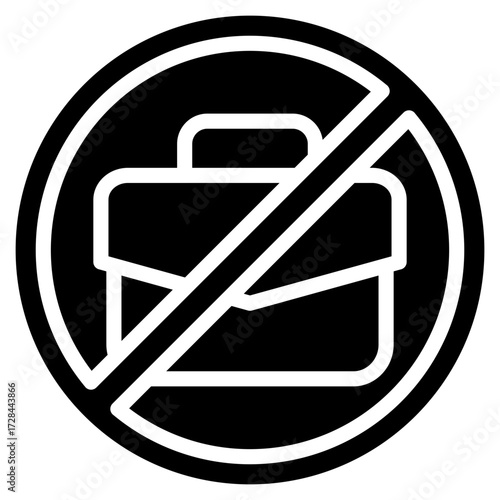 Unemployment  Icon Element For Design