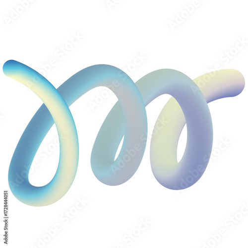 Holographic 3D Squiggle