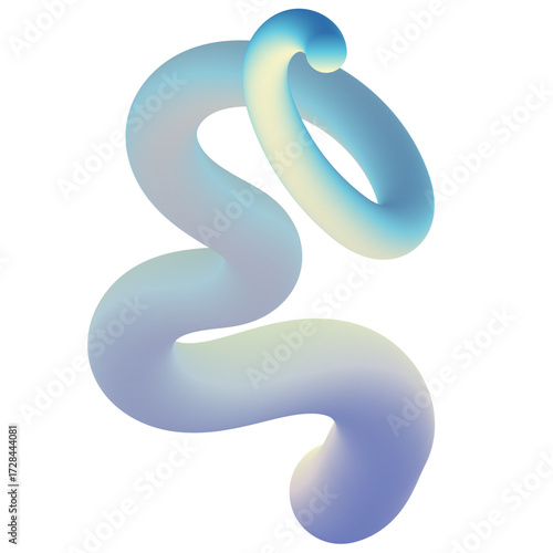 Holographic 3D Squiggle