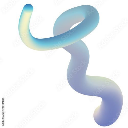Holographic 3D Squiggle
