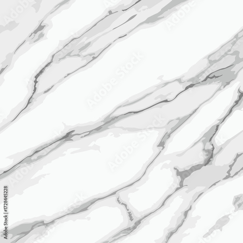 White marble texture with grey veining. Abstract pattern of natural stone for interior design.