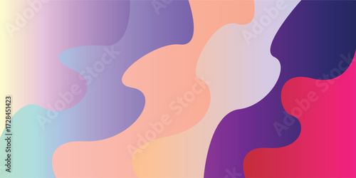 purple wavey abstract background design