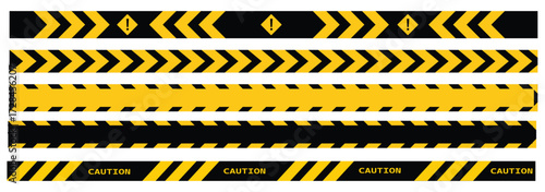 caution tape warning yellow danger line black stripes board signs graphic background security ribbon hazard police lane attention safety barrier crime barricade quarantine design risk icon isolate