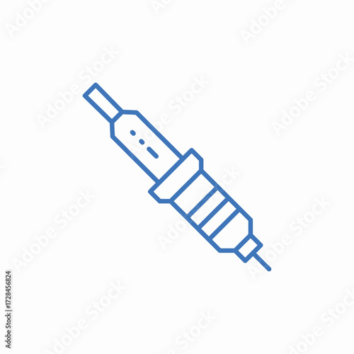 soldering iron icon sign vector