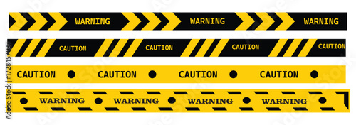 caution tape warning yellow danger line black stripes board signs graphic background security ribbon hazard police lane attention safety barrier crime barricade quarantine design risk icon isolate