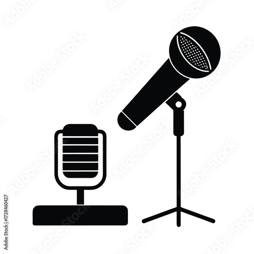 Microphone With Office Communication Setup