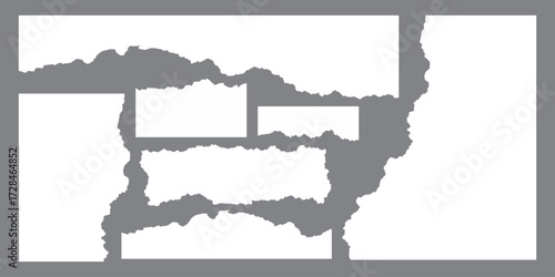 Torn Paper rip texture background Adobe Illustrator Artwork