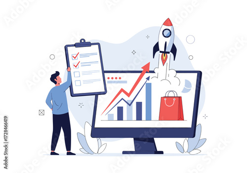 Startup business growth strategy development and implementation for successful launch.