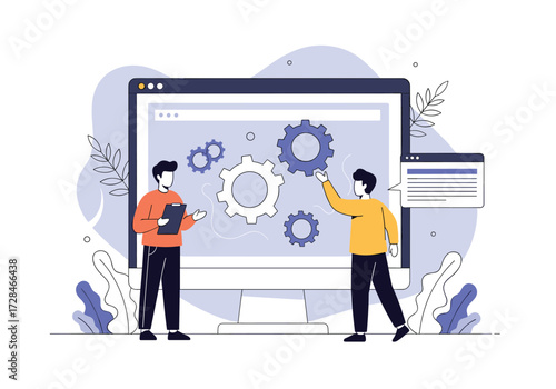 Teamwork and collaboration for successful software development and project management.