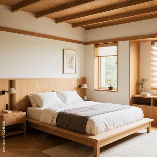 modern bedroom interior