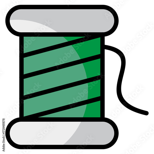 Thread Spool  Icon Element For Design