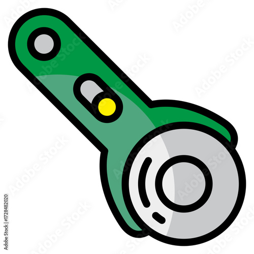 Rotary Cutter  Icon Element For Design