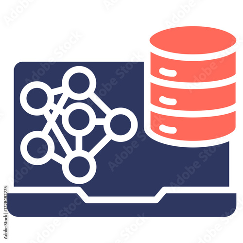 Neural Data glyph color icon