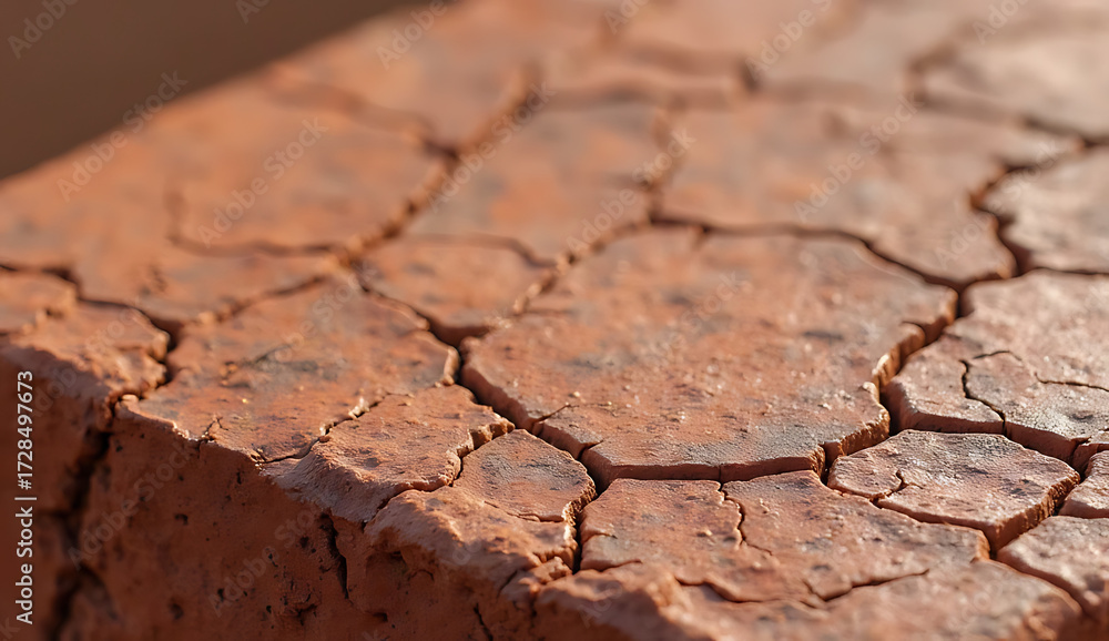 Obraz premium dry cracked ground, 32K Resolution