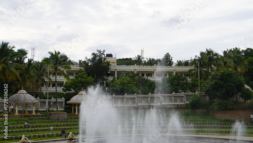 fountain in the park
