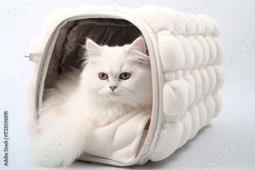 Cat in a carrier