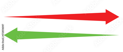 arrow icon, long arrow icon, wave curved long arrow icon, up and down arrow icon.
