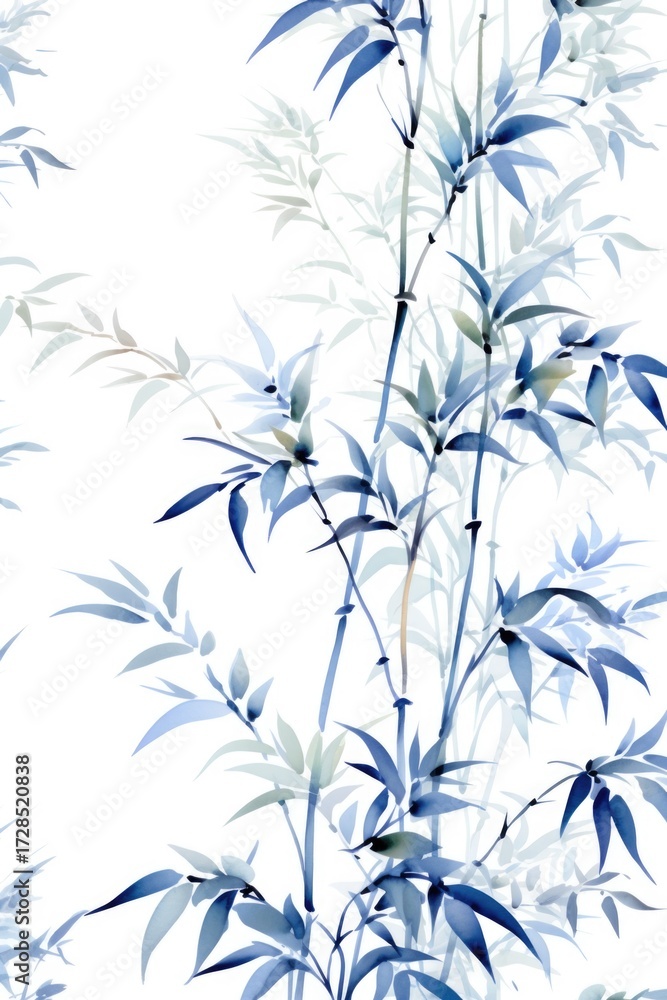 Obraz premium Pattern of flowers on light background