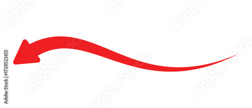 arrow icon, long arrow icon, wave curved long arrow icon, up and down arrow icon.