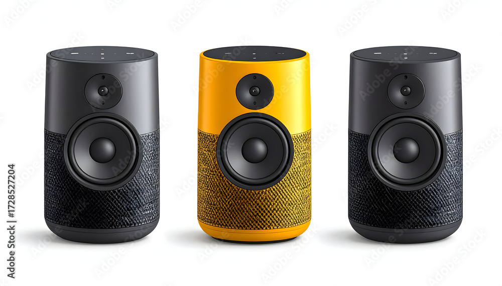 Obraz premium speaker isolated on white background