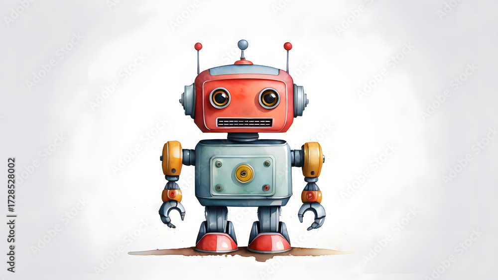 Fototapeta premium ロボットのイラスト