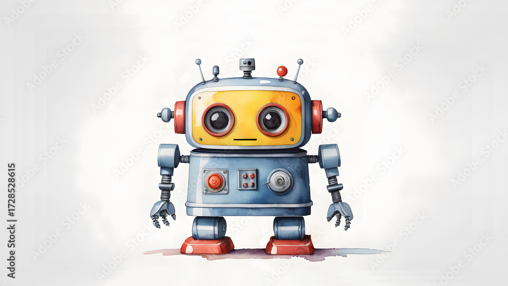 Fototapeta premium ロボットのイラスト