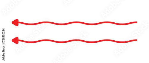 arrow icon, long arrow icon, wave curved long arrow icon, up and down arrow icon.