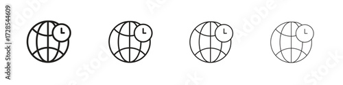 Stamp icon outline trend modern simple versions