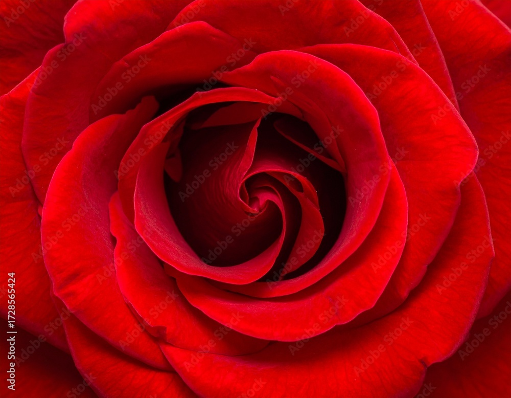 Naklejka premium Rose Petal Texture Macro