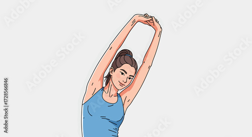 Stretching Exercise for Flexibility and Wellness A Visual Guide to Healthy Living