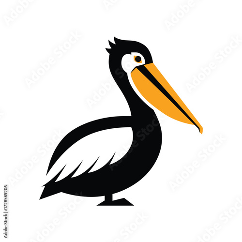 illustration of a pelican