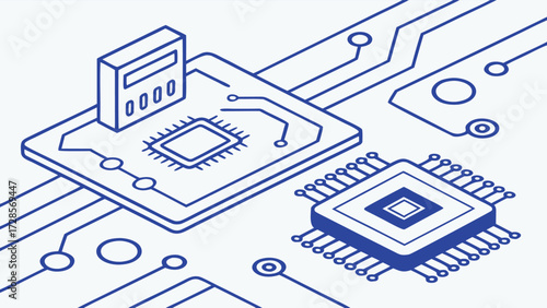 Futuristic AI Digital Network.eps