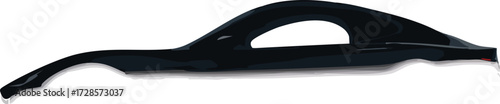 black car frame