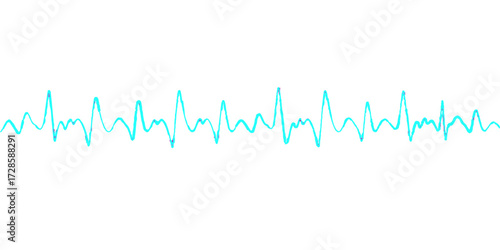 Green EKG line illustration showing heartbeats forming a heart-shaped cardiogram