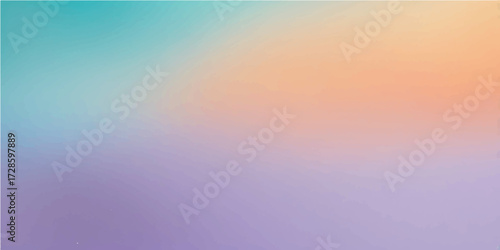 Vibrant strokes of watercolor blend like a serene sunset over the sea, reflecting the sky's light and clouds