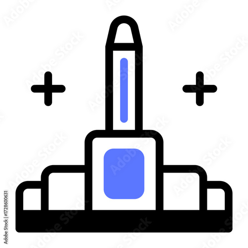 This Monumento a la Bandera icon is suitable for the Argentine culture, etc.