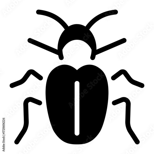 This Cockroach icon is suitable for Pest Control, and related fields.