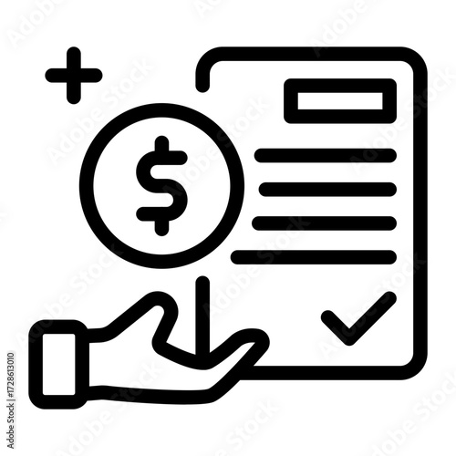 This Loan icon is suitable for Bank, Finance, and related fields.