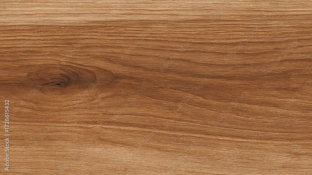 Fototapeta premium Brown wooden planks background with smooth natural texture and warm undertones, realistic wood texture with knots and lines, perfect for design, packaging, advertising and interior decoration