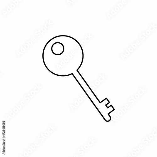 Unlock potential and find solutions with this essential key icon representing access opportunity security and success in business and life