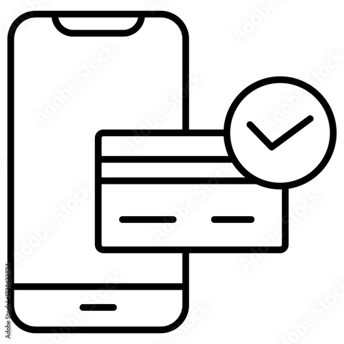 Bill Payment Outline Icon