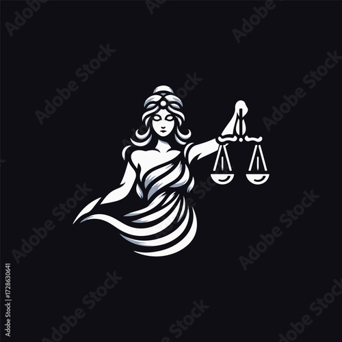 Justice Goddess Logo