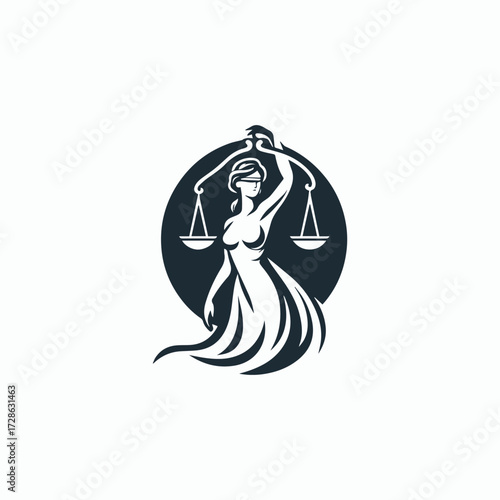 Justice Goddess Logo