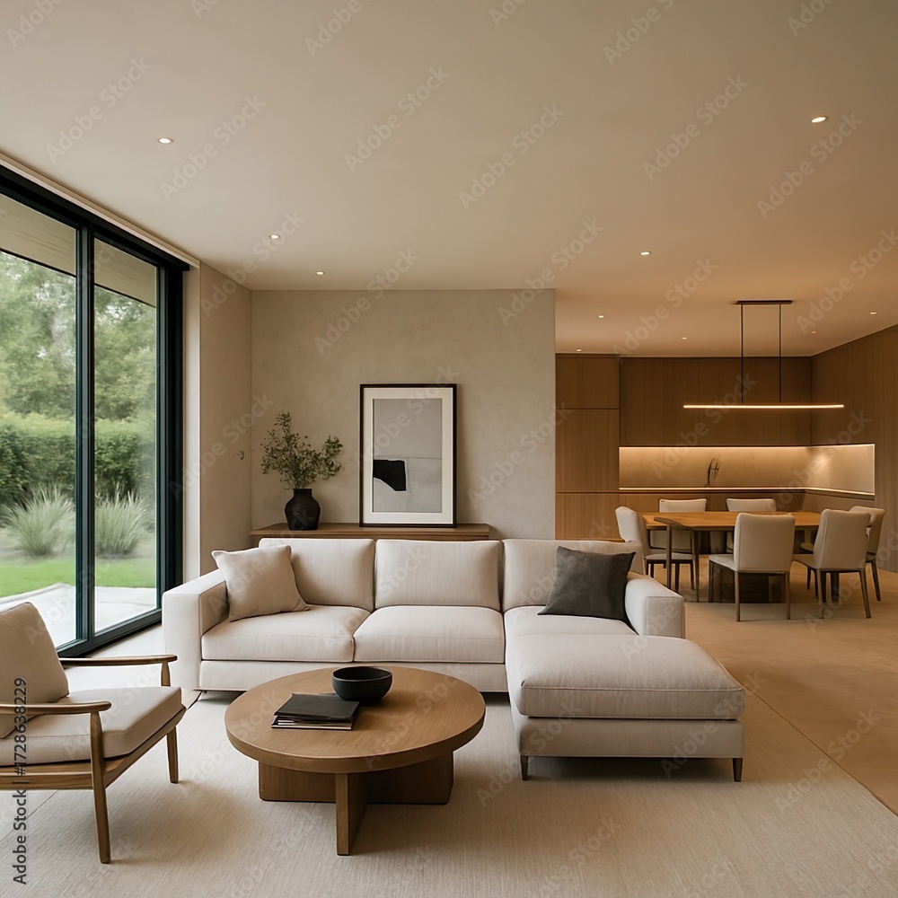 Fototapeta premium modern living room