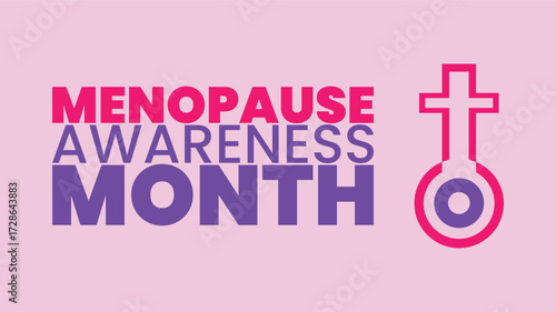 menopause awareness month, october awareness month, menopause support, women health awareness, menopause education design, hormonal health awareness, midlife women health, wellness and care illustrati