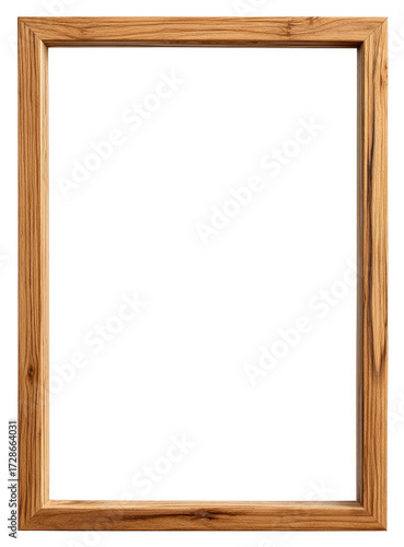 Square wooden picture frame (1)